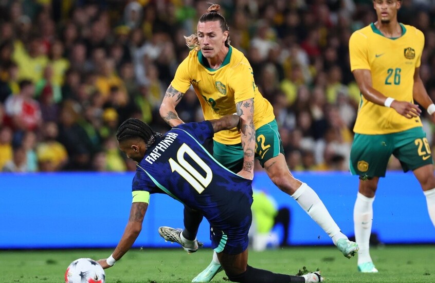 Brazil beats Australia in thrilling match