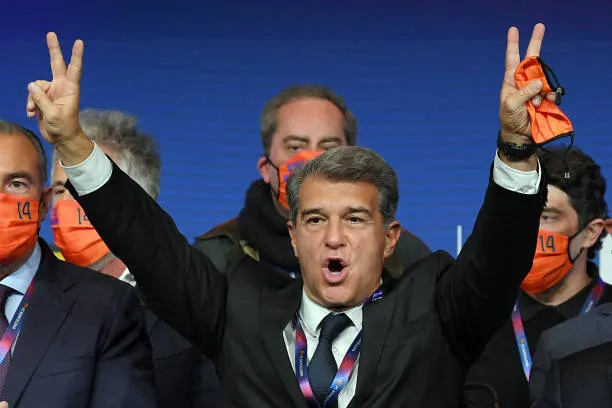Laporta: Barcelona is the best in the world... and Vinícius will stop me from speaking.