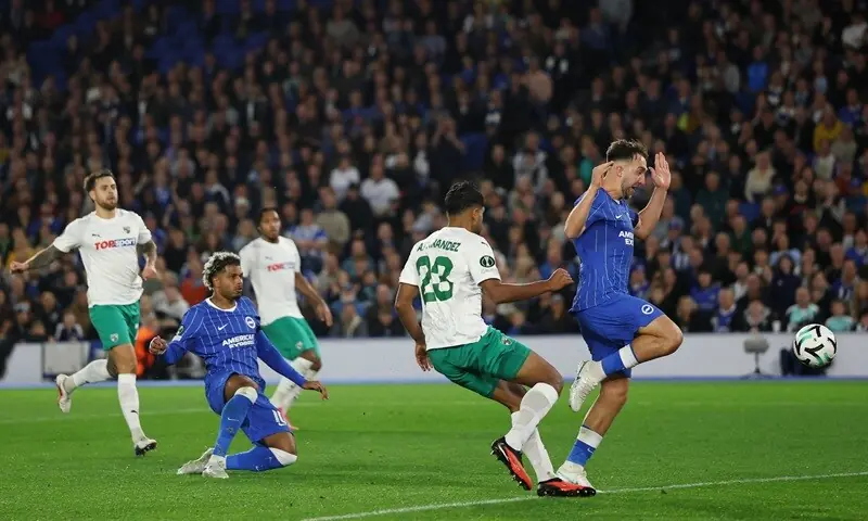 Brighton Thrash Kauno Zalgiris 4-0 in Conference League Opener as Monaco Win and Ajax Stumble