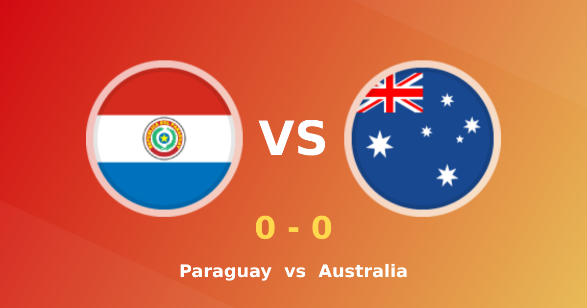 Paraguay and Australia Share Spoils in Goalless World Cup Stalemate