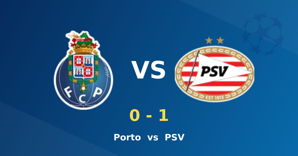 FC Porto 0-1 PSV Eindhoven: Til's second-half strike settles Round 3