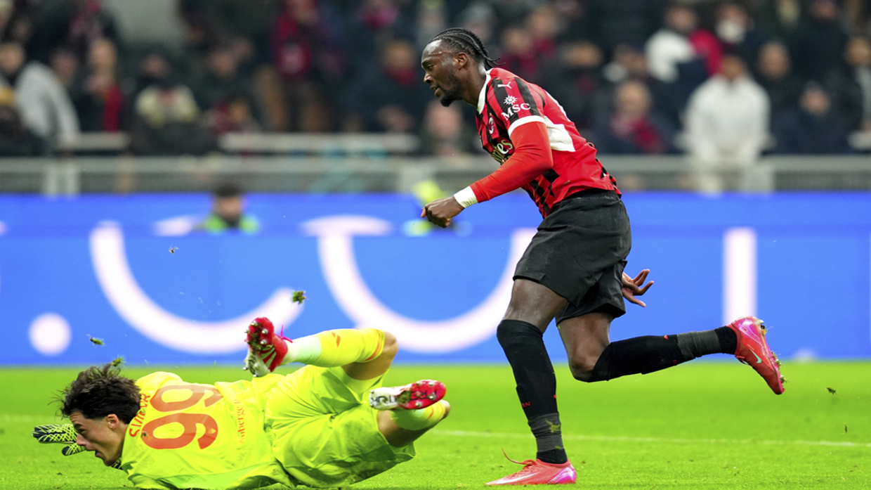 Joao Felix scores as AC Milan beat Roma to reach Italian Cup semi-finals