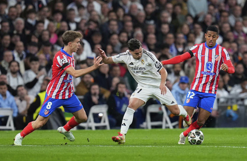 Real Madrid snatches the win over Atletico with a brilliant goal from Brahim Diaz