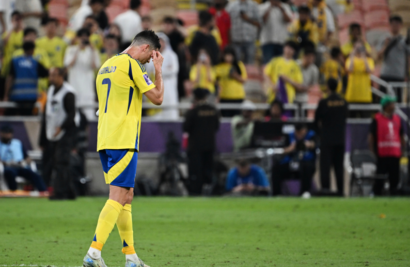 WATCH: Ronaldo talking to himself after Al-Nassr's elimination from AFC Champions League (Video)