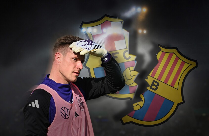Legal crisis between Barcelona and Ter Stegen due to a medical report