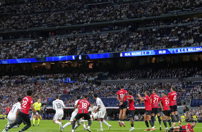 Real Madrid survives Mallorca scare to secure 3rd La Liga win