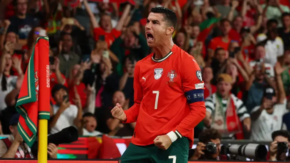 Ronaldo Sets World Cup Qualifying Record but Portugal Held Late by Hungary