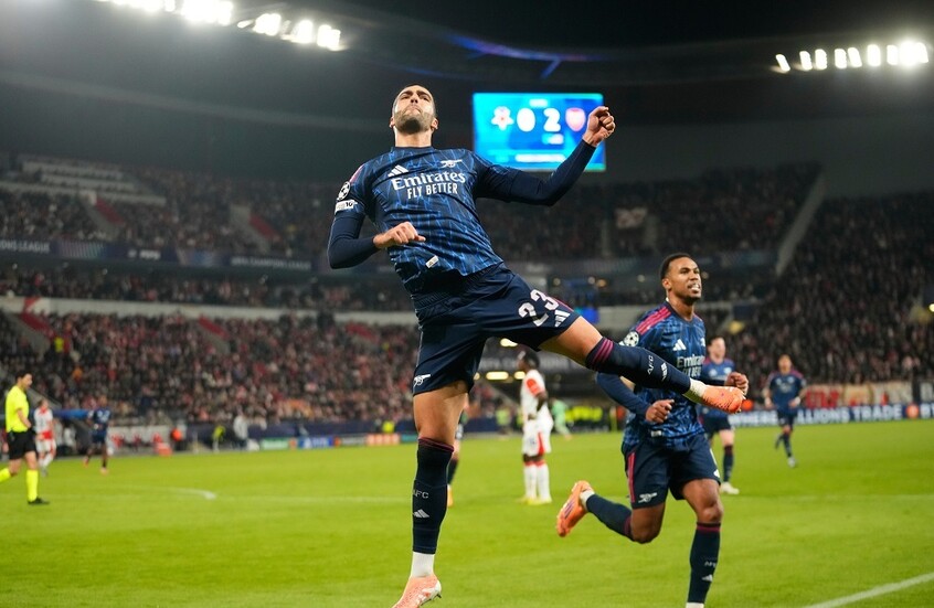 Arsenal cruises to victory over Slavia Prague in the Champions League