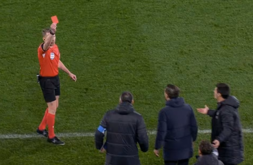 Referee sends off referee: A rare incident in La Liga (video)