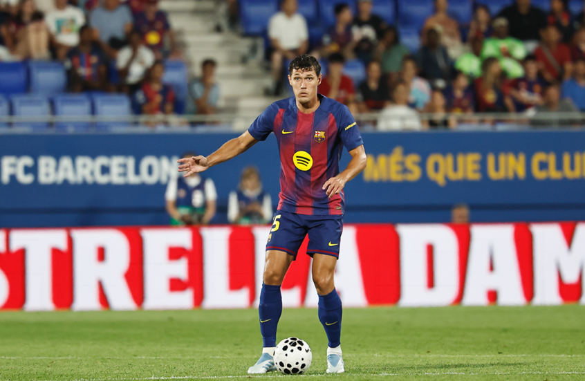 Barcelona defender ruptures ACL 