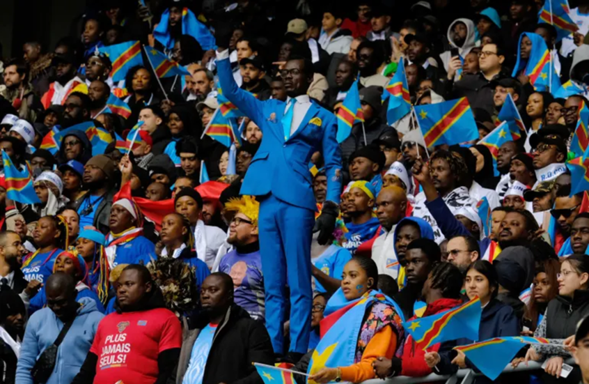 Watch: Viral Congo fan "Lumumba Via" emotional reactionn after Algerias  "killer" goal (video)