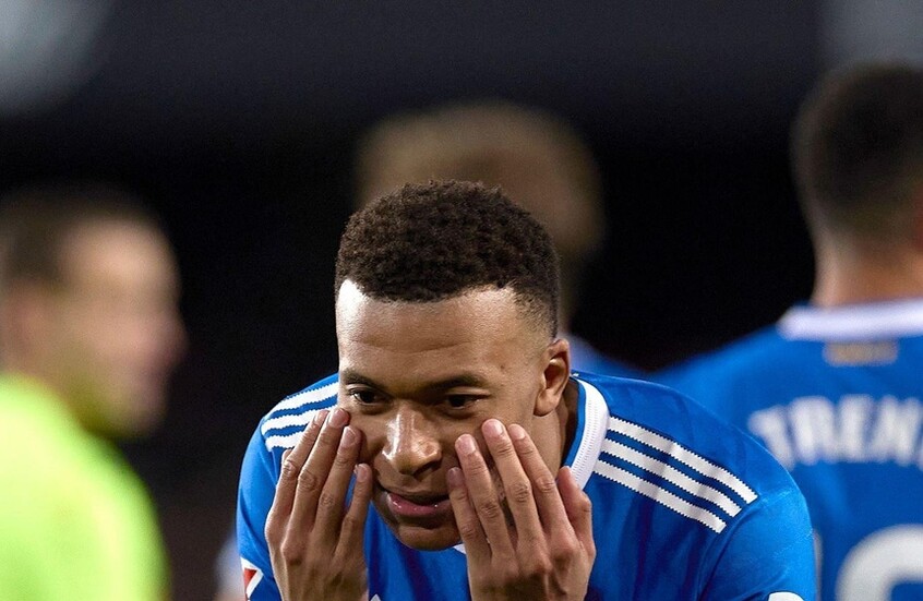 Video: Mbappé attacks referee in Real Madrid vs. Valencia match